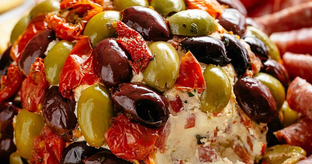 Antipasto Cheese Ball Recipe — Samsung Food