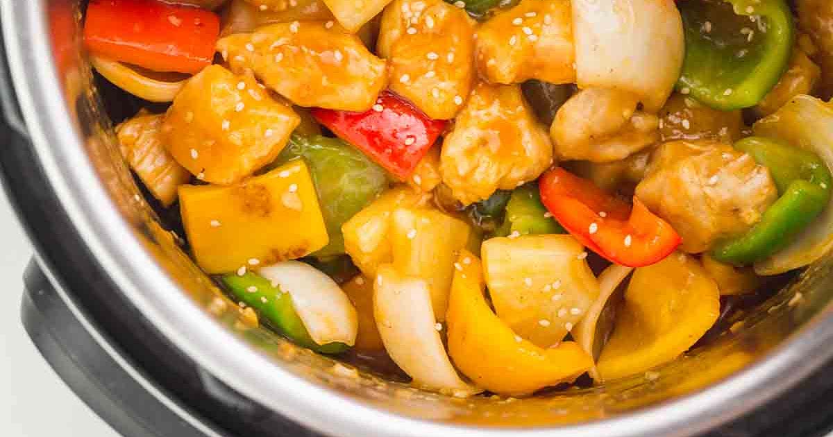 Instant Pot Sweet And Sour Chicken Recipe Samsung Food