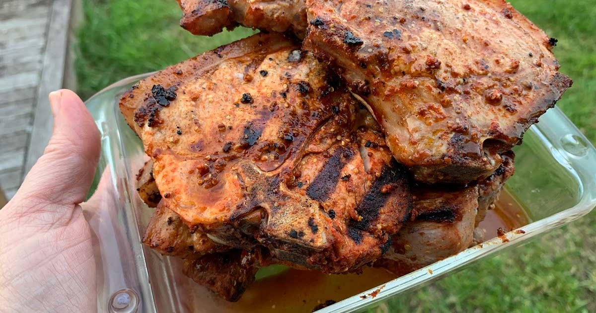 Smokey paprika and lemon pork chops (low sodium) Recipe Samsung Food App