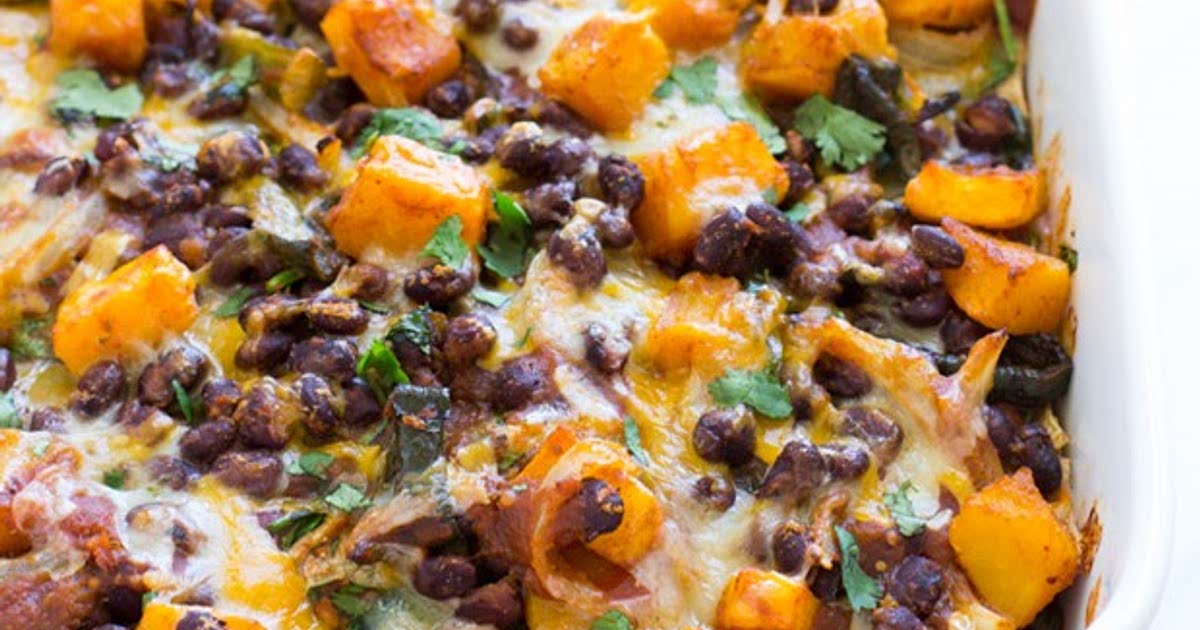 Butternut Squash Enchilada Casserole Recipe — Samsung Food
