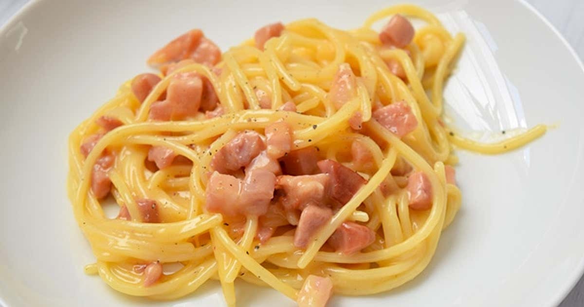 Low FODMAP spaghetti carbonara Recipe — Samsung Food