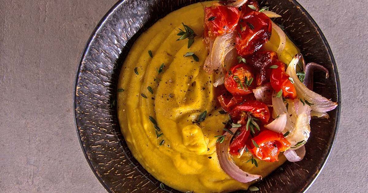 Traditional Greek fava (yellow split pea puree) Recipe Samsung Food