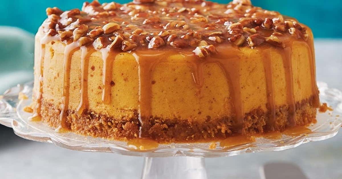 PralinePumpkin Cheesecake Recipe Whisk