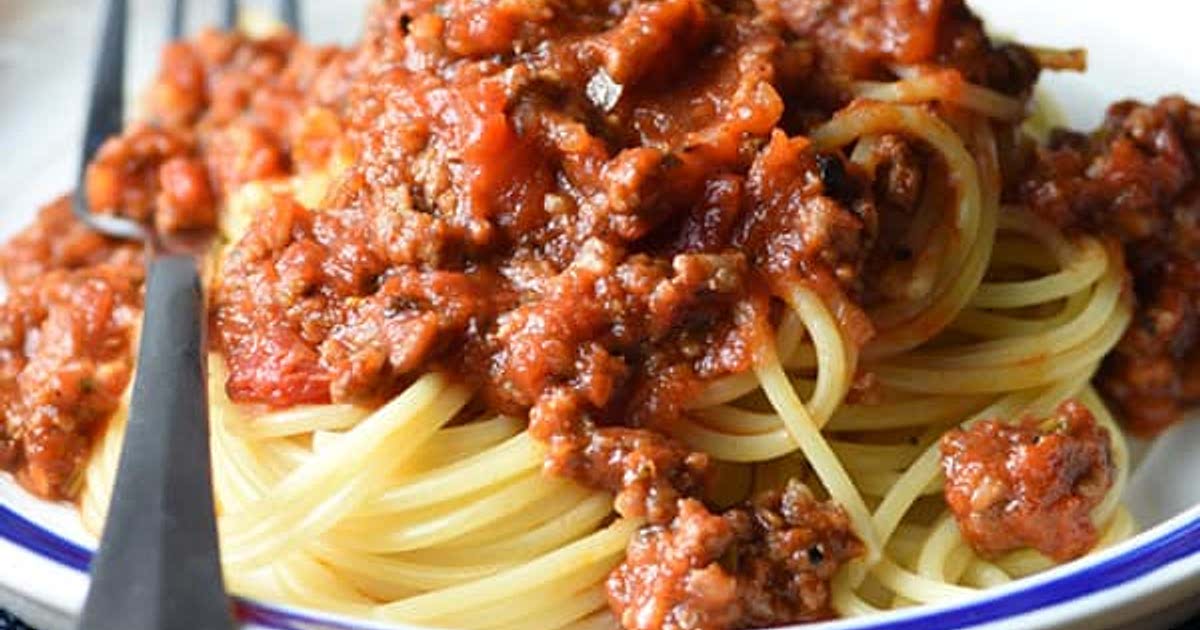 The Best Homemade Spaghetti Sauce Recipe Samsung Food
