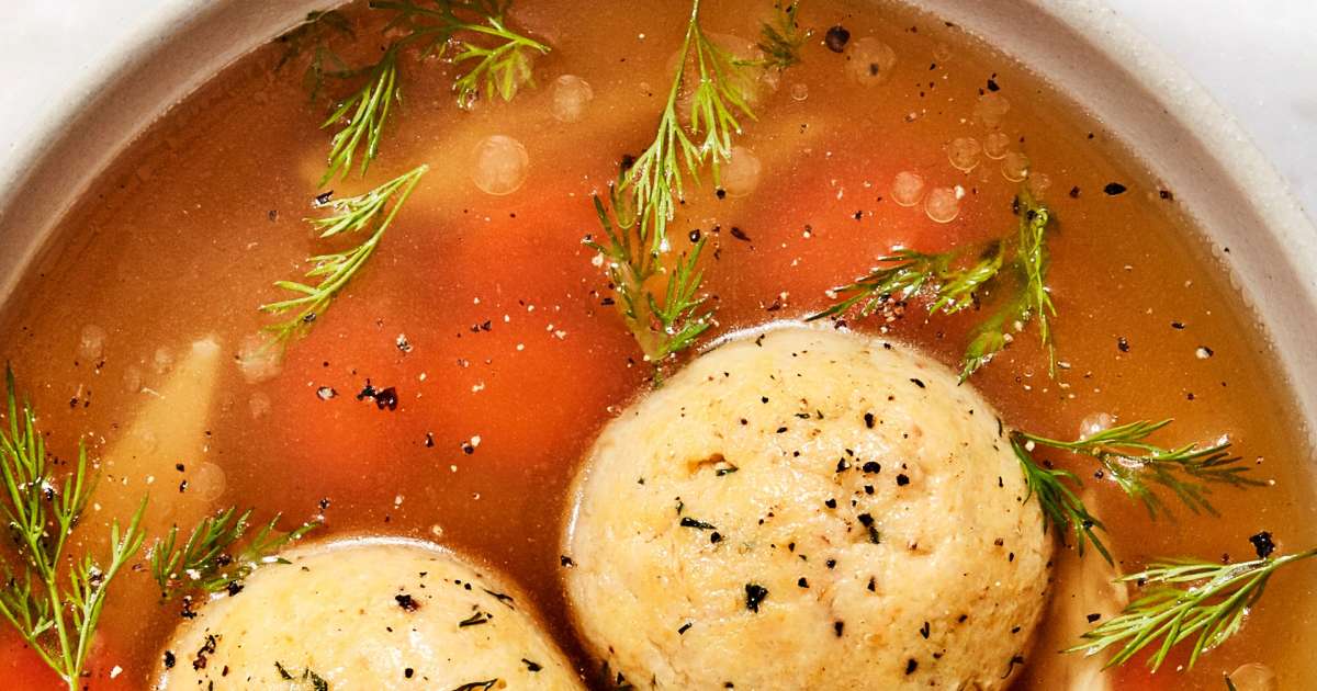 BA's Best Matzo Ball Soup Recipe