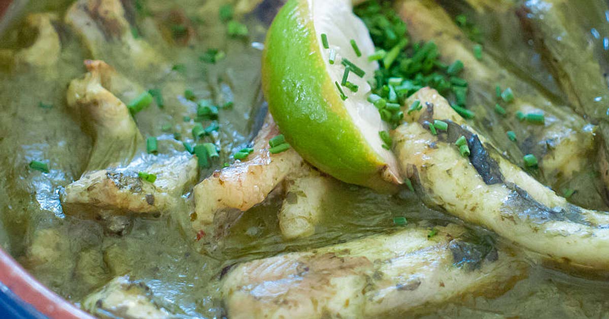 Paling in 't groen (Eel in green sauce) Recipe Samsung Food