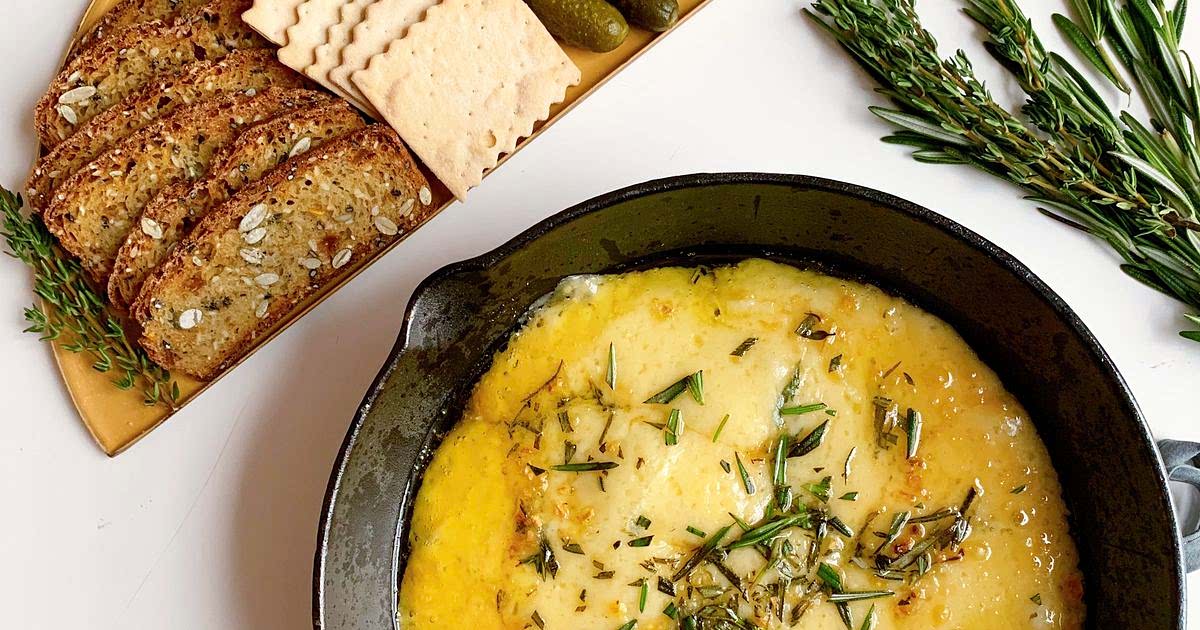Baked Gruyère With Garlic & Herbs Recipe Samsung Food