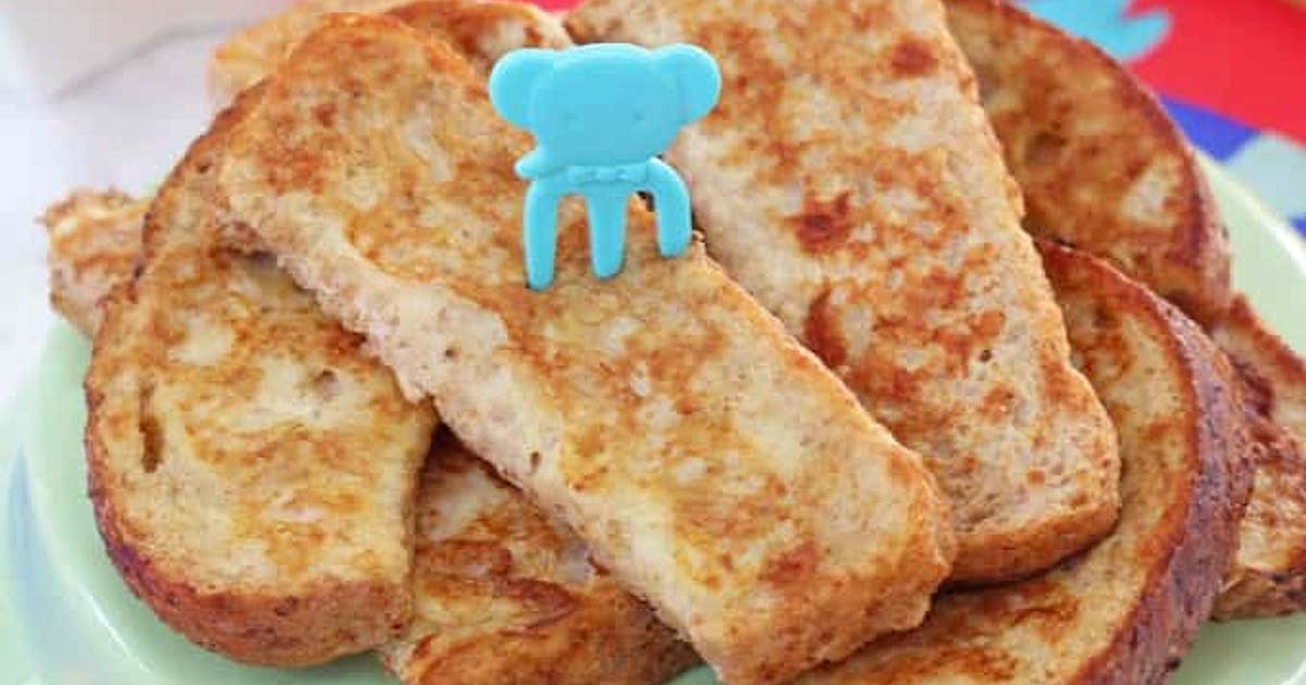 Baby French Toast { Eggy Banana Bread } Recipe Samsung Food App