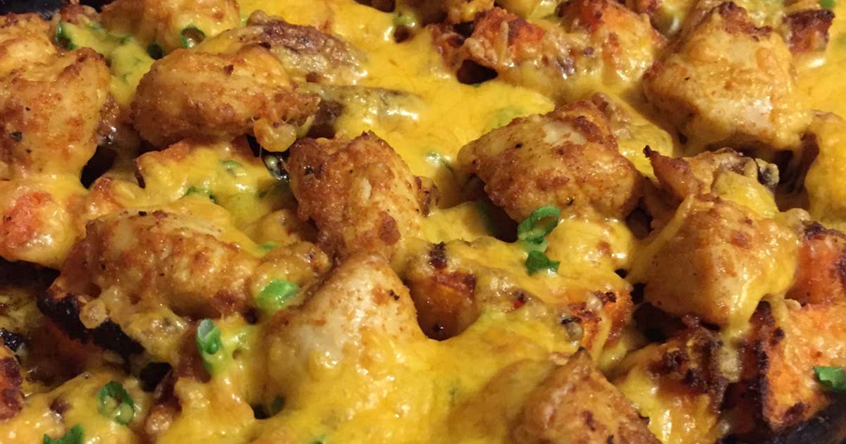 Loaded sweet potato and chicken bake Recipe — Samsung Food