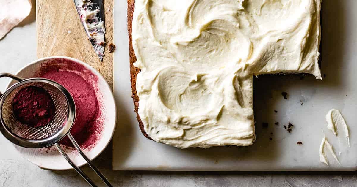 LessSweet Cream Cheese Frosting Recipe Samsung Food