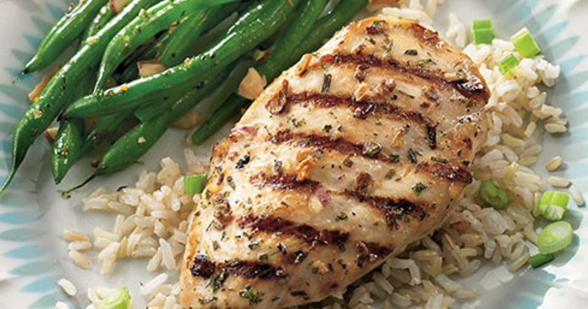 Grilled Shallot Tarragon Chicken Recipe Samsung Food