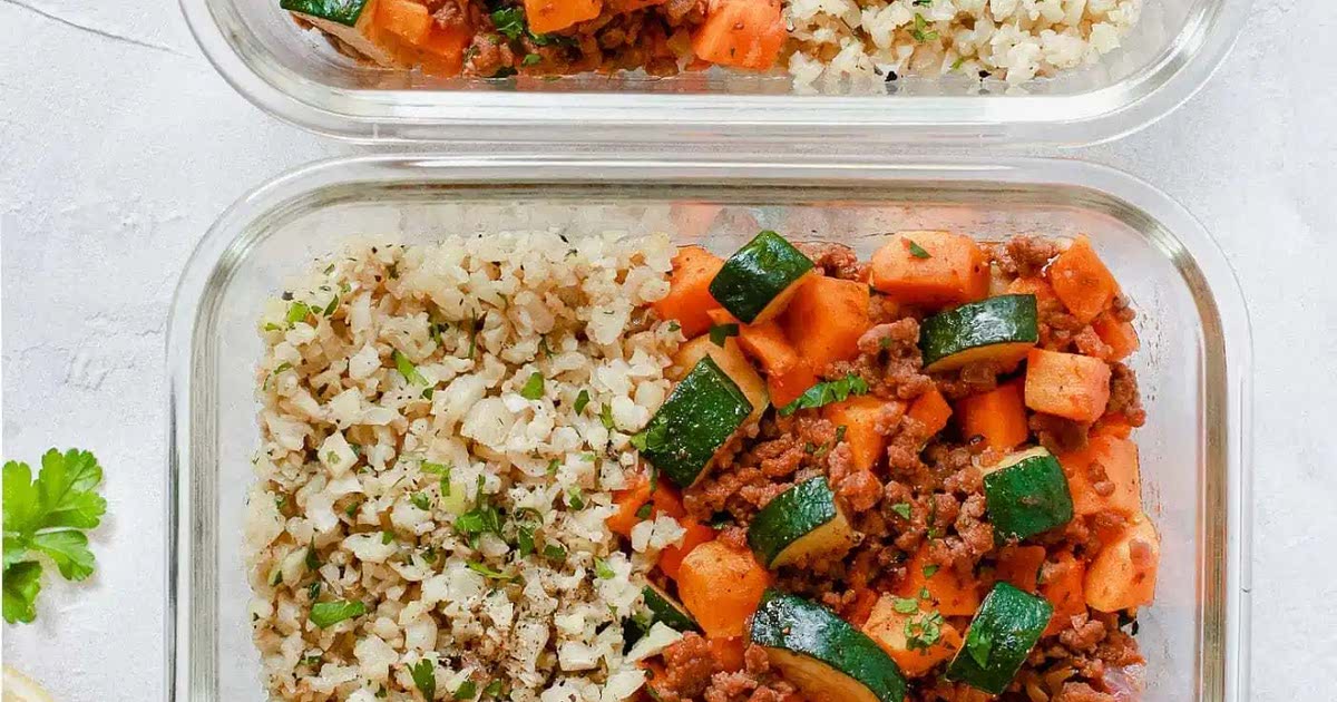 Beef Zucchini Quinoa Bowls Recipe Samsung Food