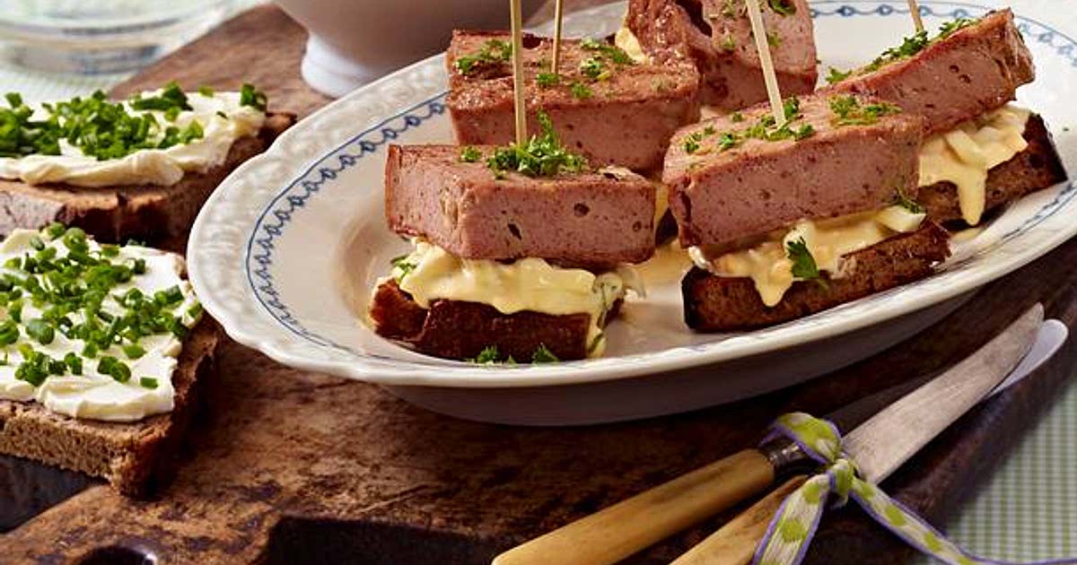 Leberkäse-Spieße mit Eiercreme Recipe - Samsung Food