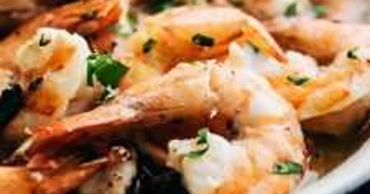 White Wine Garlic Baked Shrimp Recipe Samsung Food