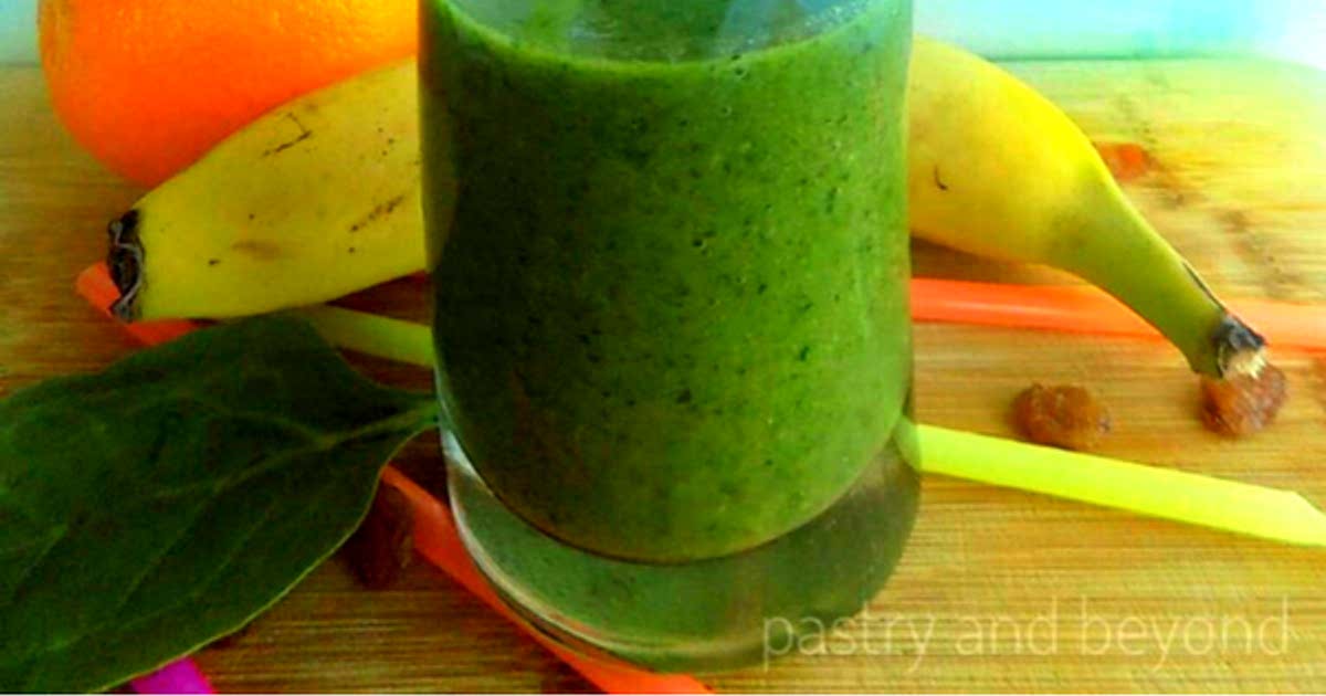 Green SmoothieRich in Iron Recipe — Samsung Food