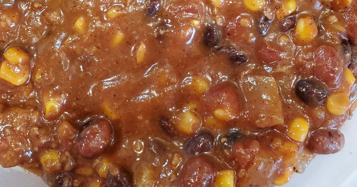 Veg chili with impossible meat Recipe — Samsung Food