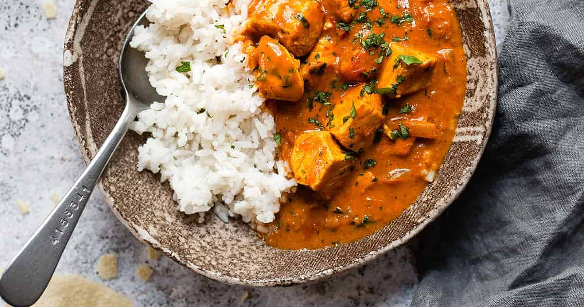 Creamy chicken curry sale