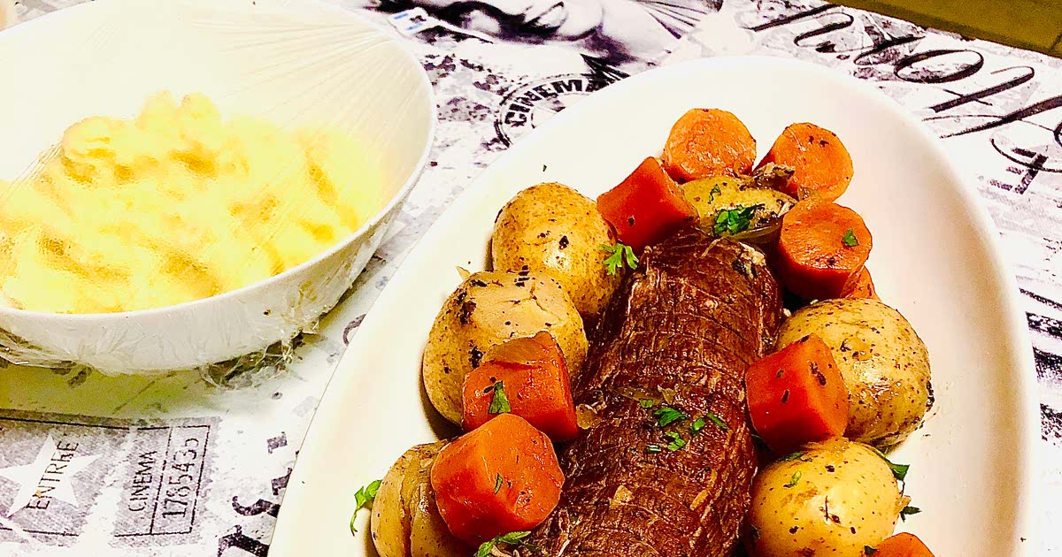 Instant pot roast discount beef and vegetables