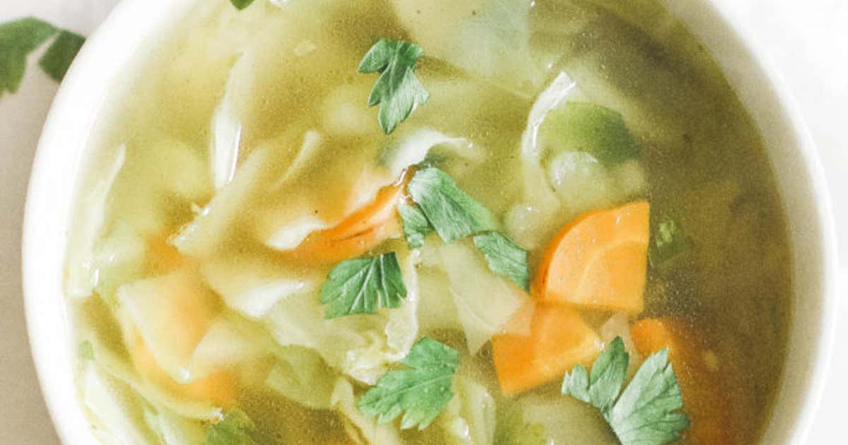 Fat Burning Cabbage Soup Recipe Samsung Food