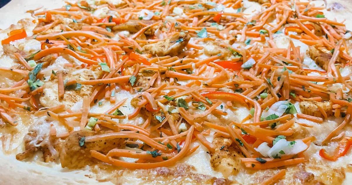Apricot Chicken Pizza Recipe The Hopeful Creative Samsung Food App