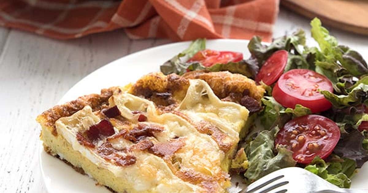 Bacon & Brie Frittata Recipe — Samsung Food