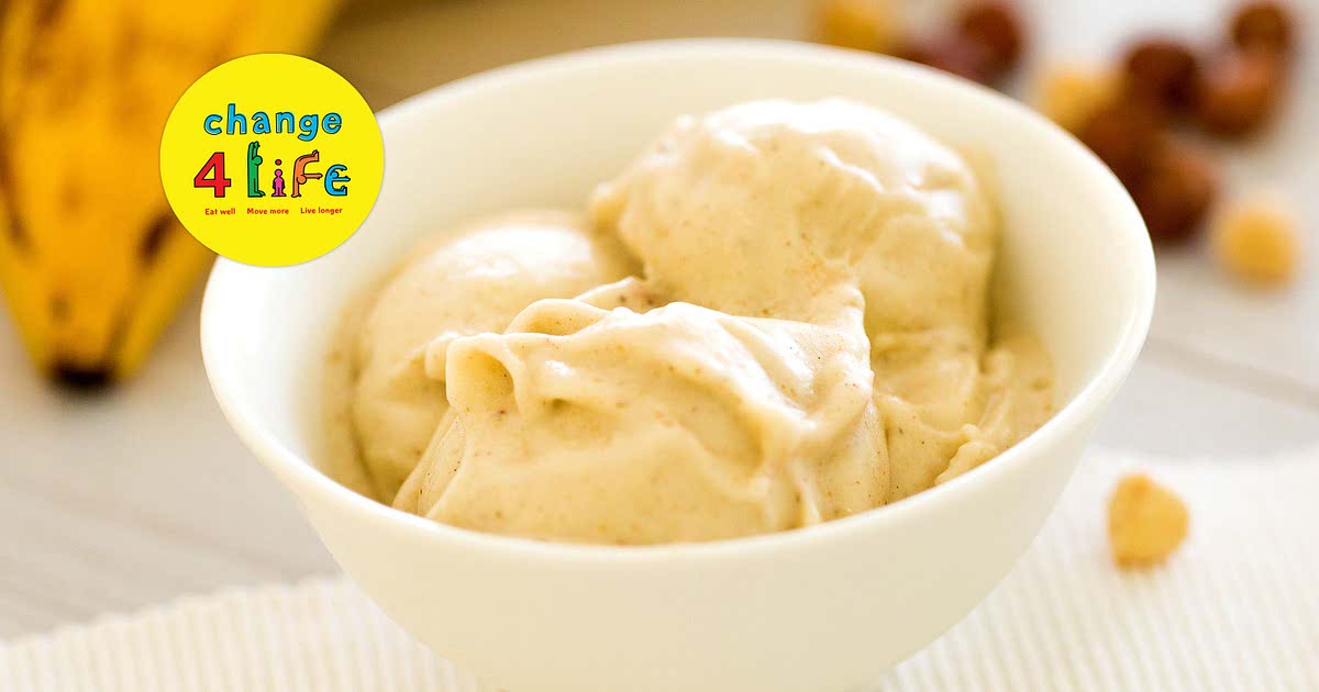 Easy banana ice cream