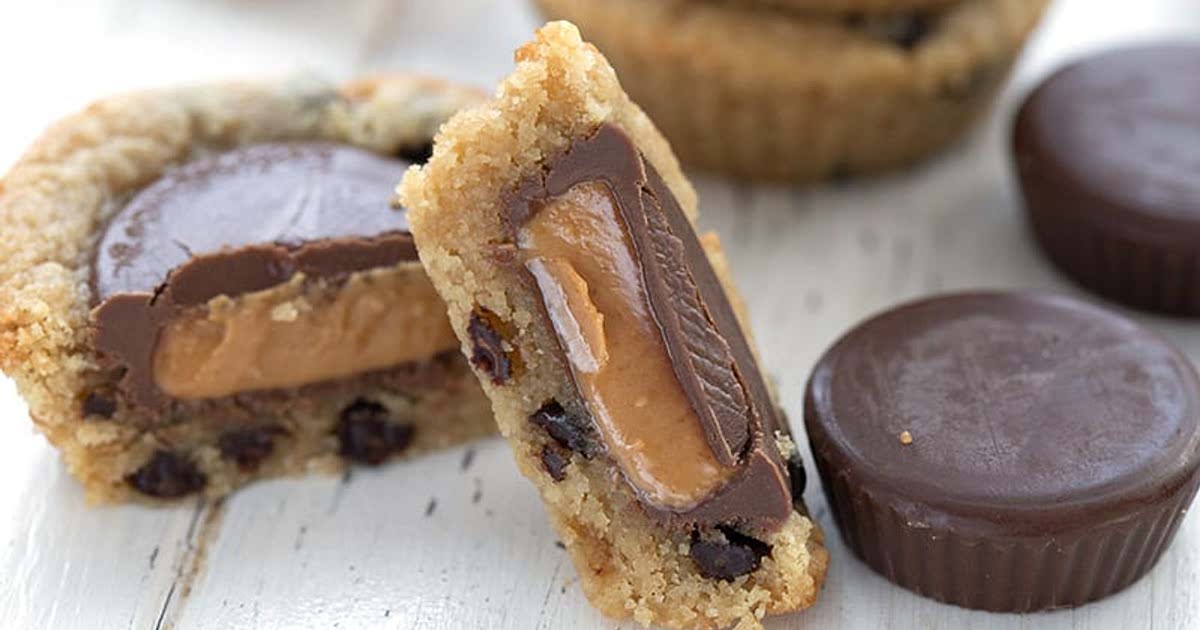 Keto Peanut Butter Cup Cookies