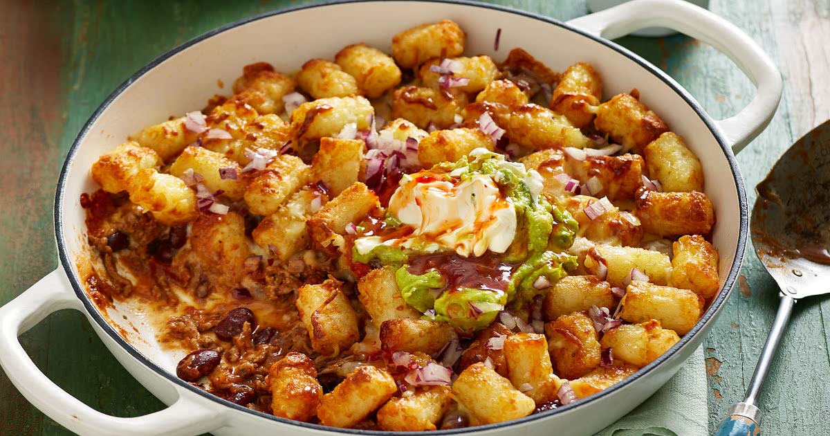 Potato gem nachos Recipe — Samsung Food