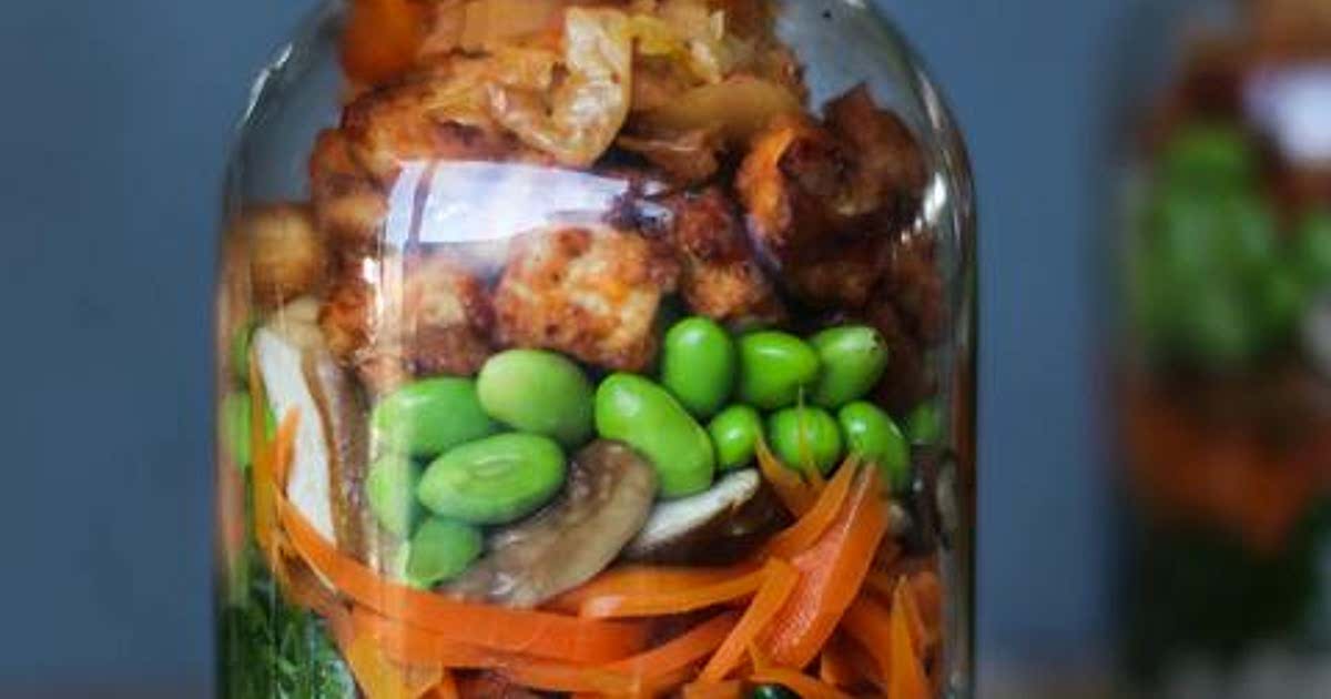 Kimchi Noodle Jar Recipe Samsung Food
