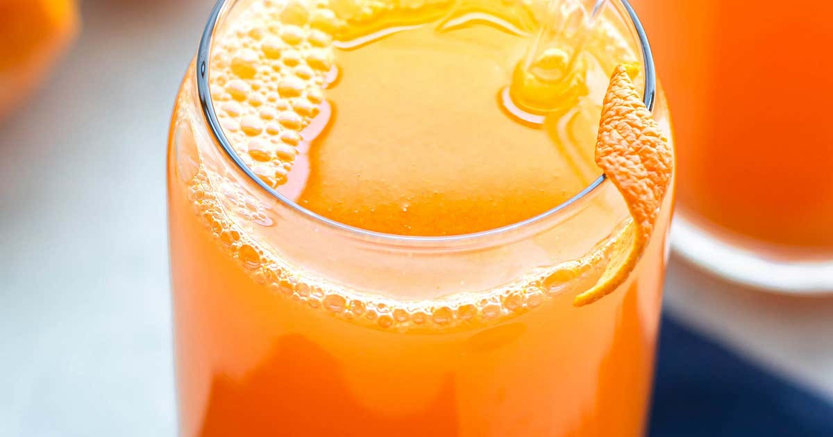 Orange juice detox hot sale