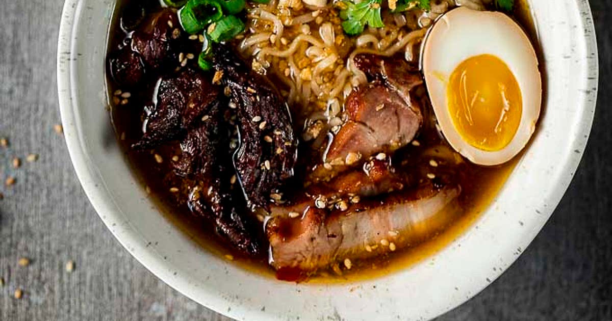 Instant pot on sale ramen pork