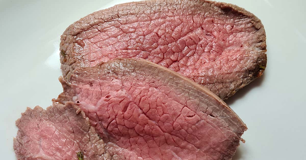 Roast beef joint (air fryer) Recipe Samsung Food