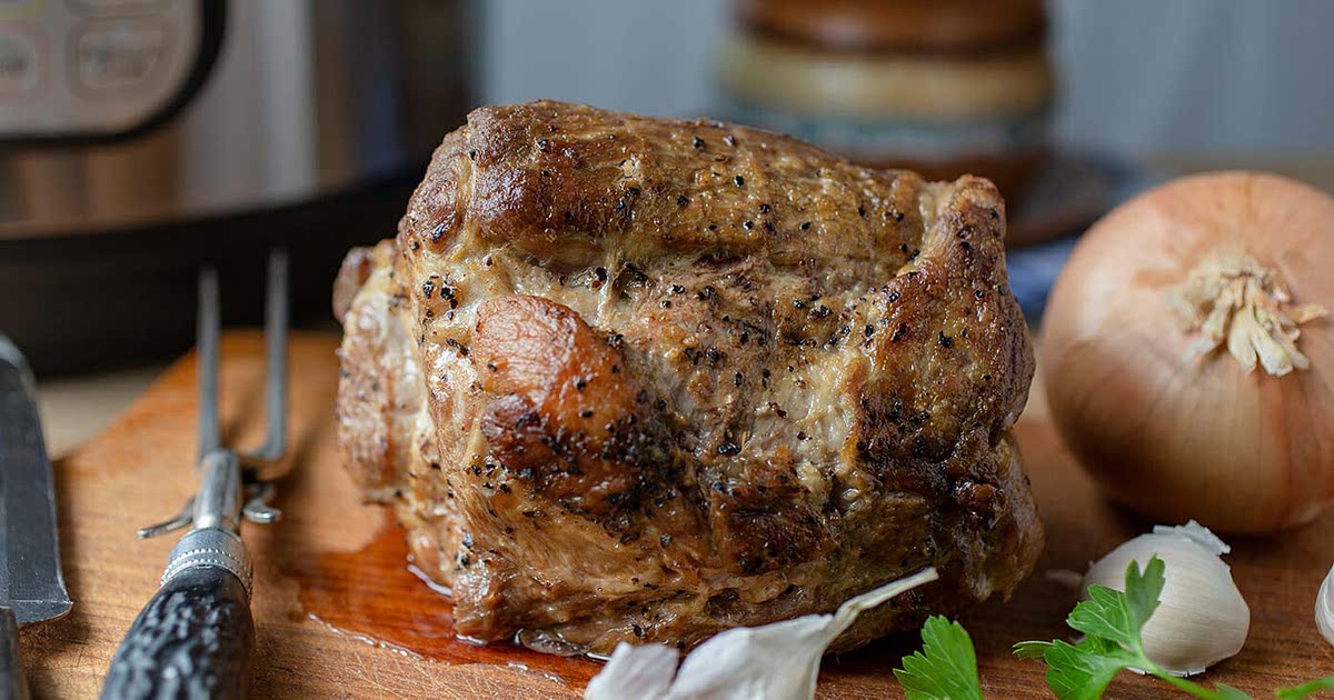 Pork pot best sale roast instant pot