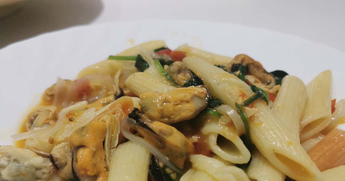 Mussels pasta Recipe — Samsung Food