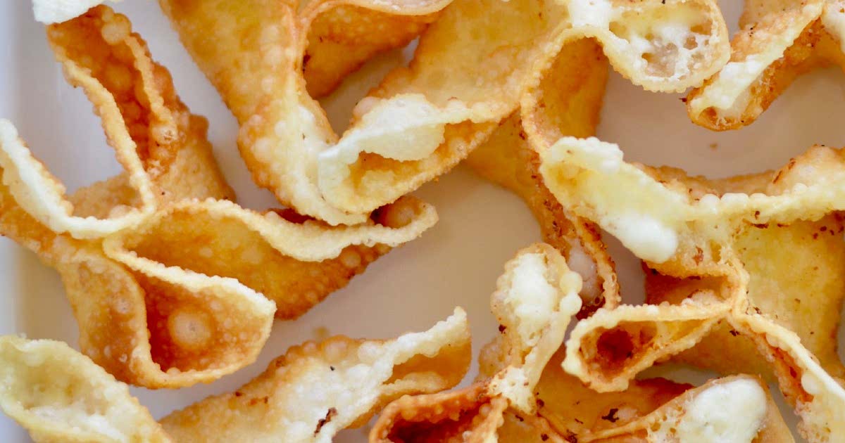 Fried Cream Cheese Wontons Recipe Samsung Food