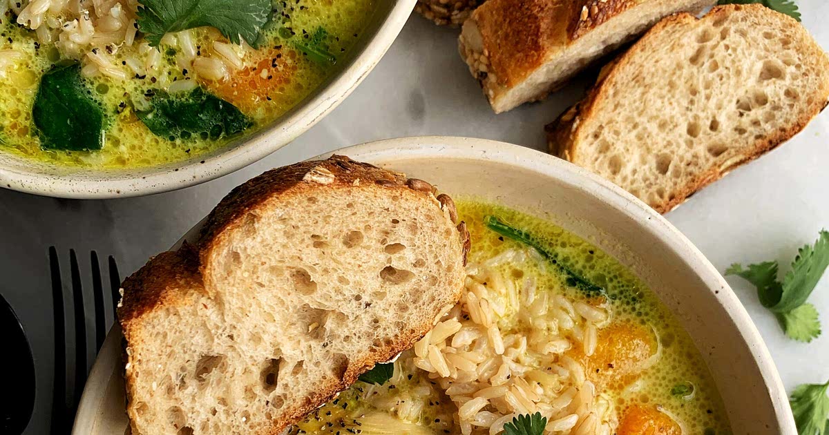 OnePot Ginger Coconut Milk Chicken Bowls Recipe Samsung Food