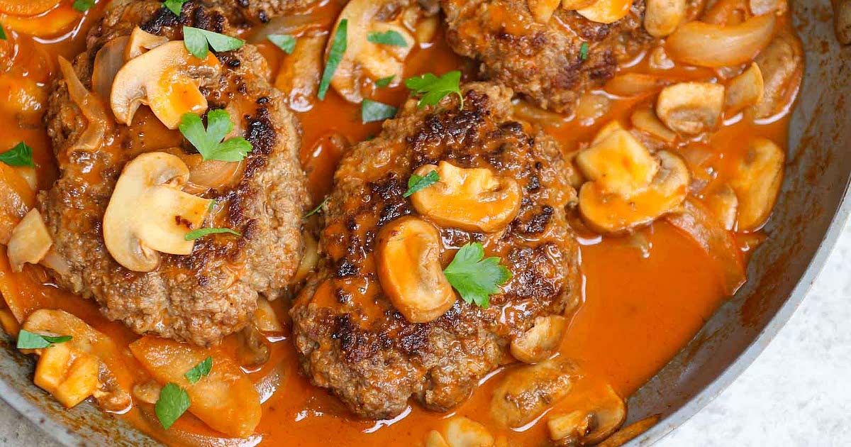Bobby Flay Salisbury Steak Recipe