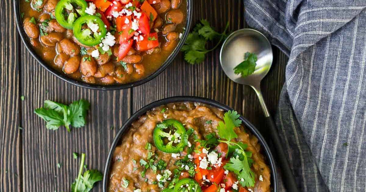Well plated refried beans store