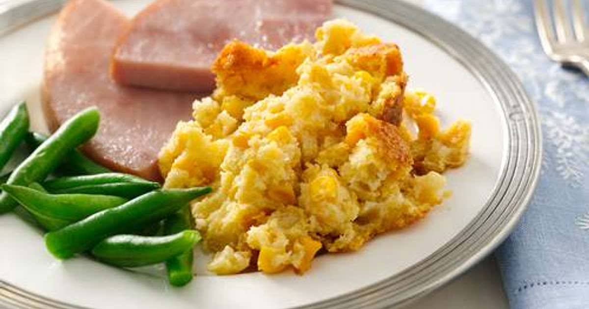 SlowCooker Corn Pudding Recipe Samsung Food