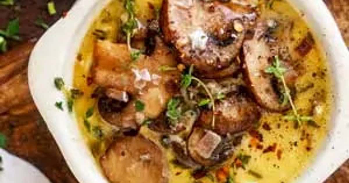 Keto Mushroom Soup Recipe