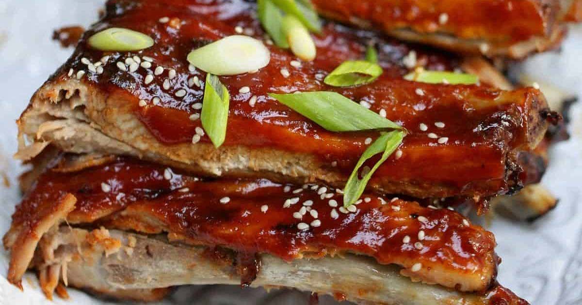 BBQ Ribs in the Oven then Grill Recipe Samsung Food