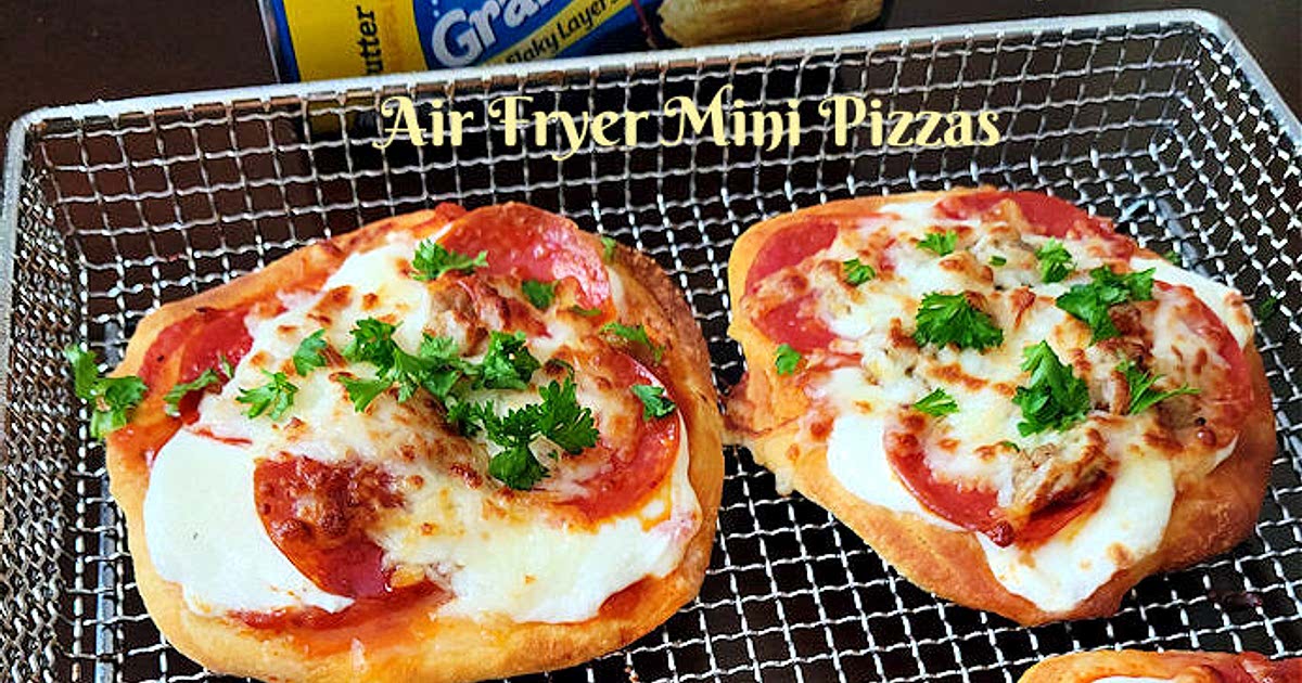 Easy Air Fryer Pizzas (Using Pillsbury biscuits) Recipe — Samsung Food