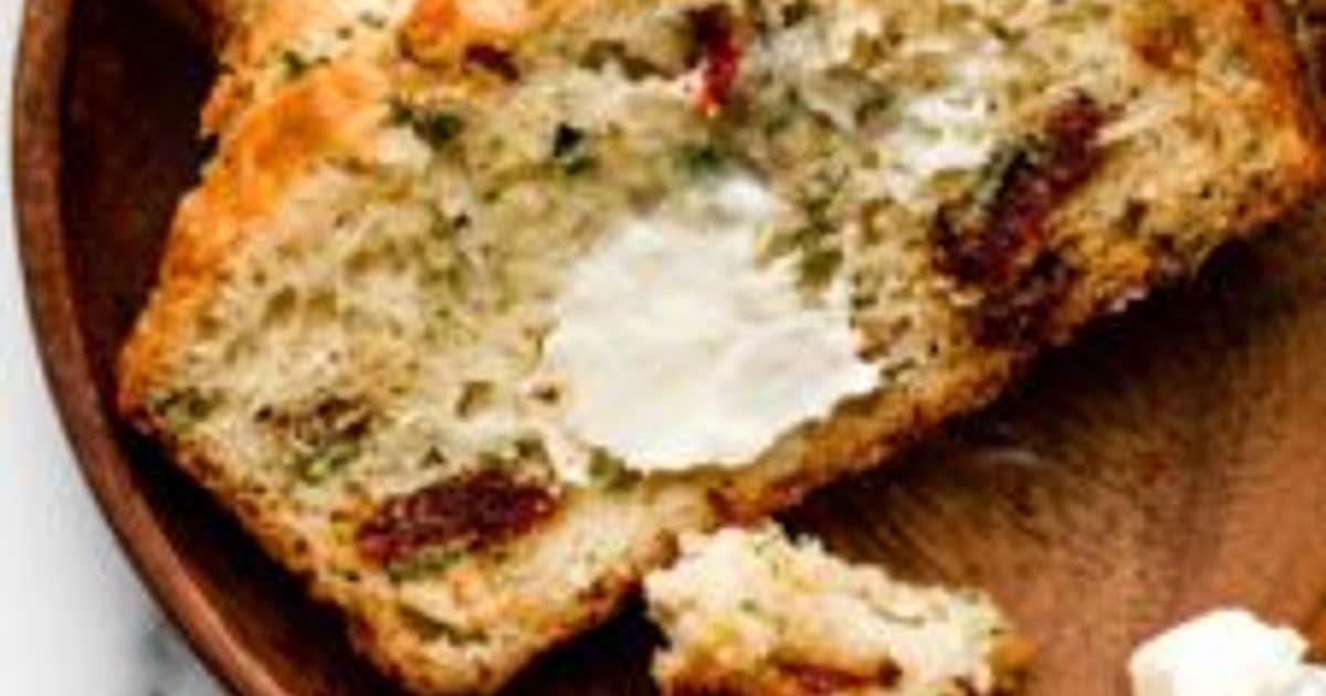 Asiago & SunDried Tomato Quick Bread Recipe Samsung Food