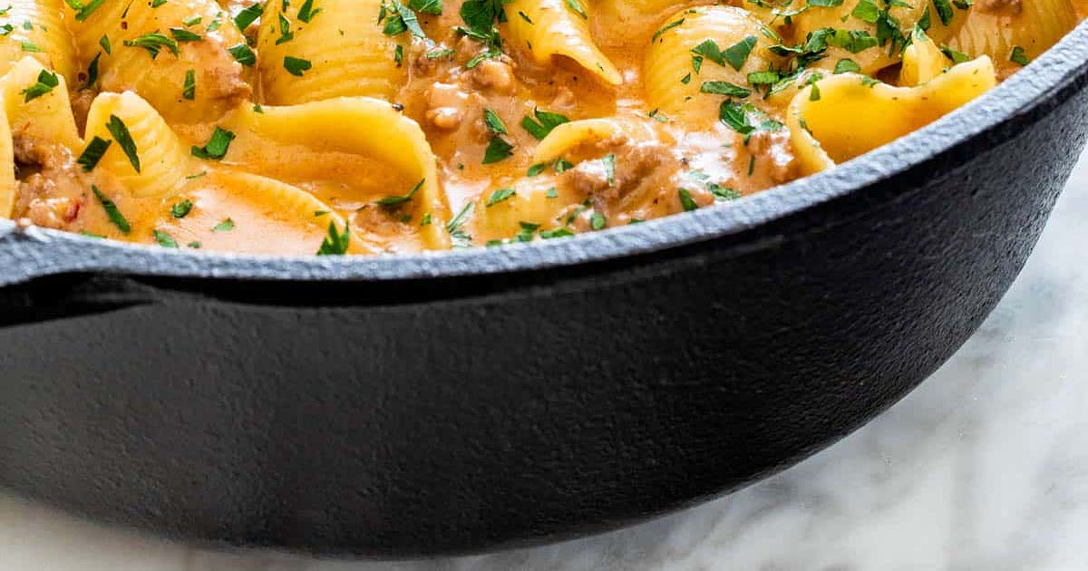 Three Cheese Hamburger Helper Recipe — Samsung Food