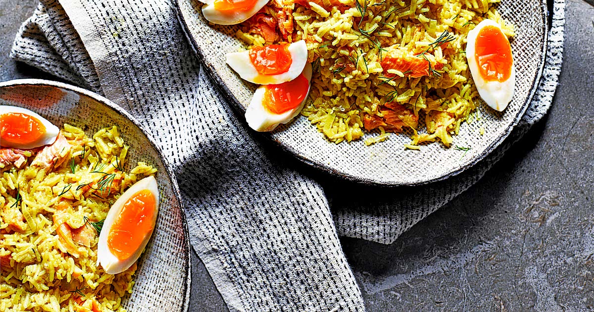 Buttery leek and smoked trout kedgeree Recipe Samsung Food