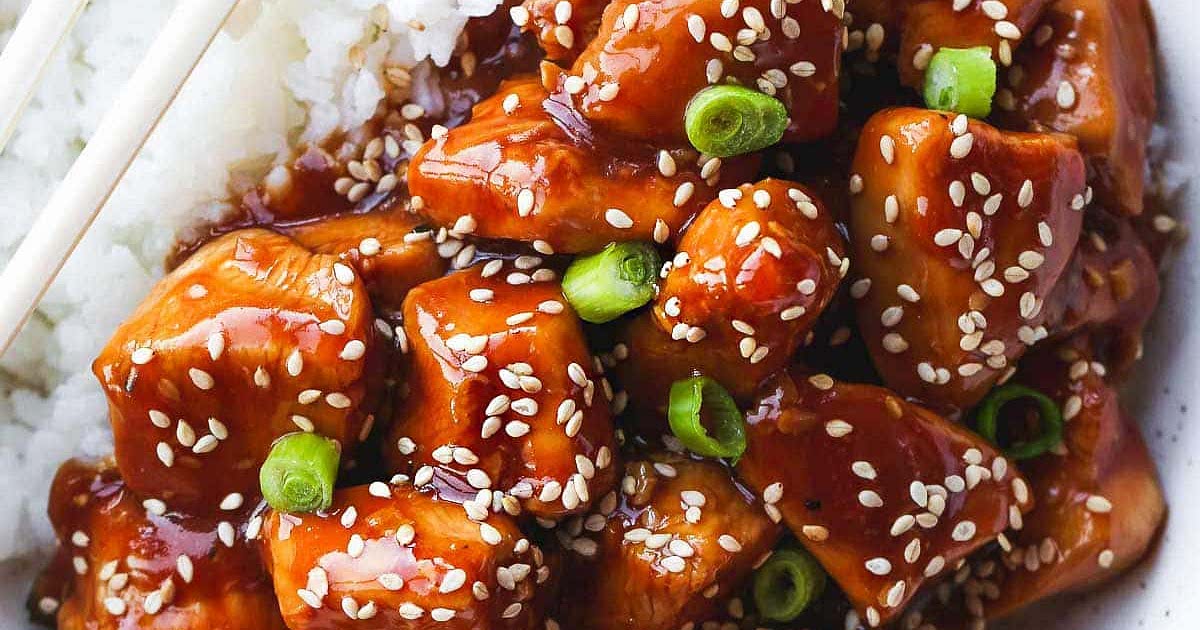 Instant Pot sesame chicken