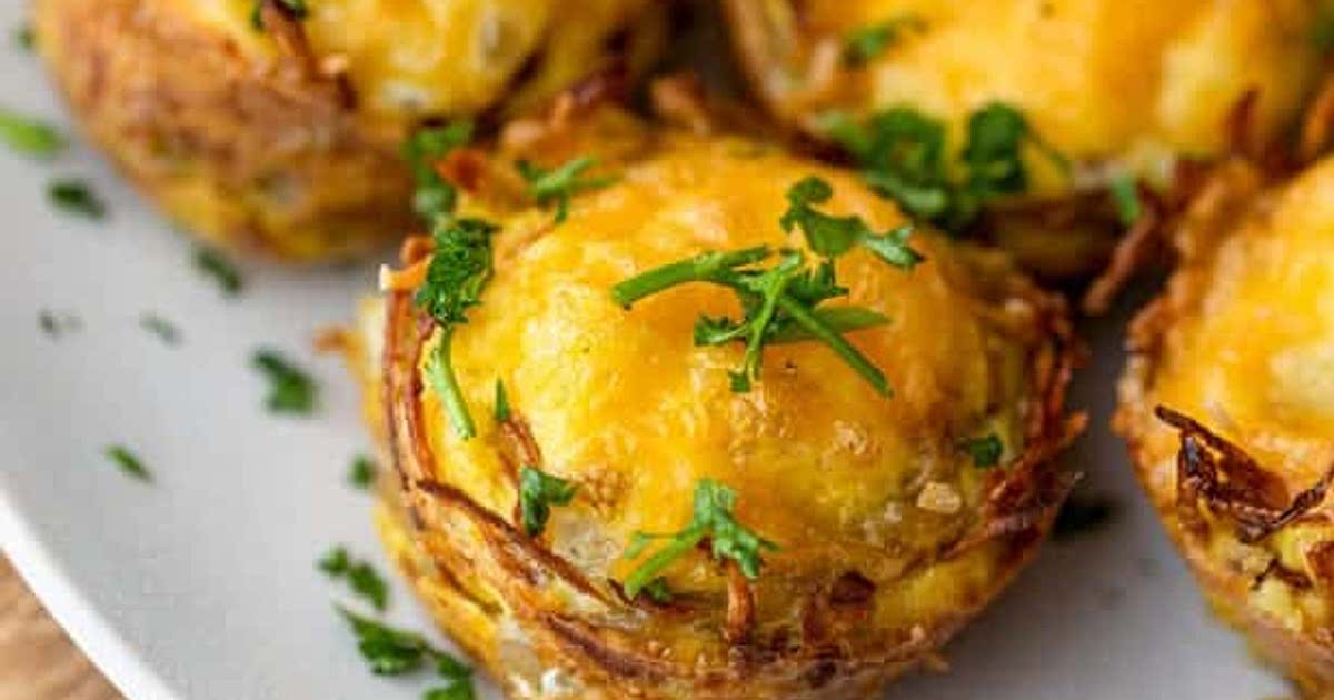 Hash Brown Egg Nests Recipe Samsung Food
