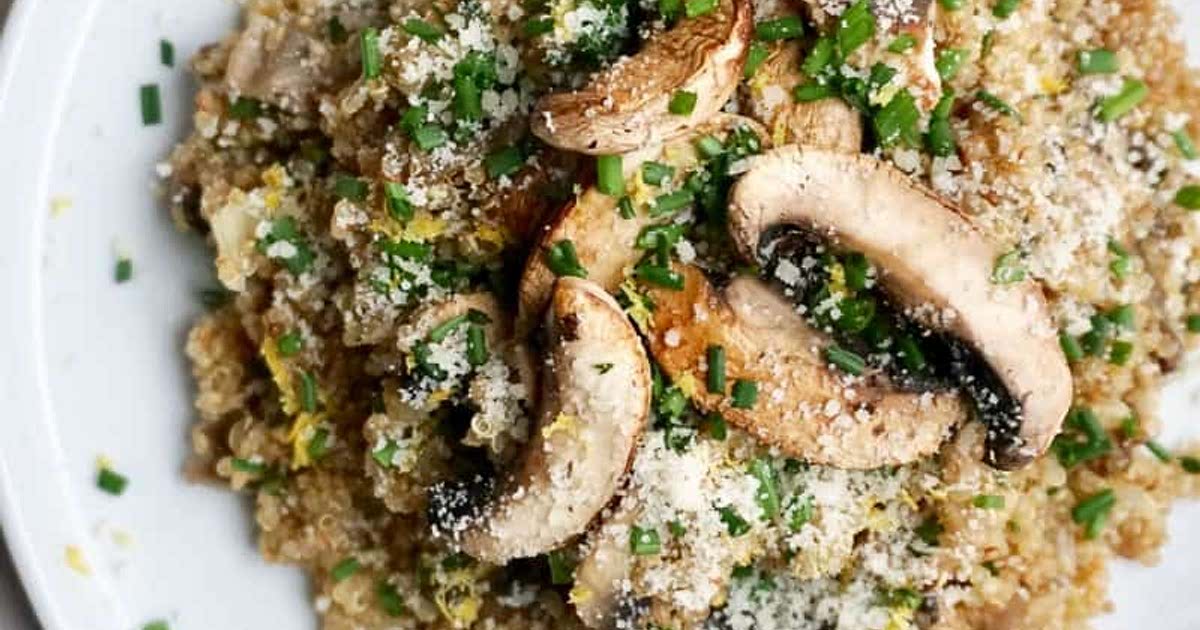 Mushroom Quinoa Risotto (Quinotto) Recipe Samsung Food