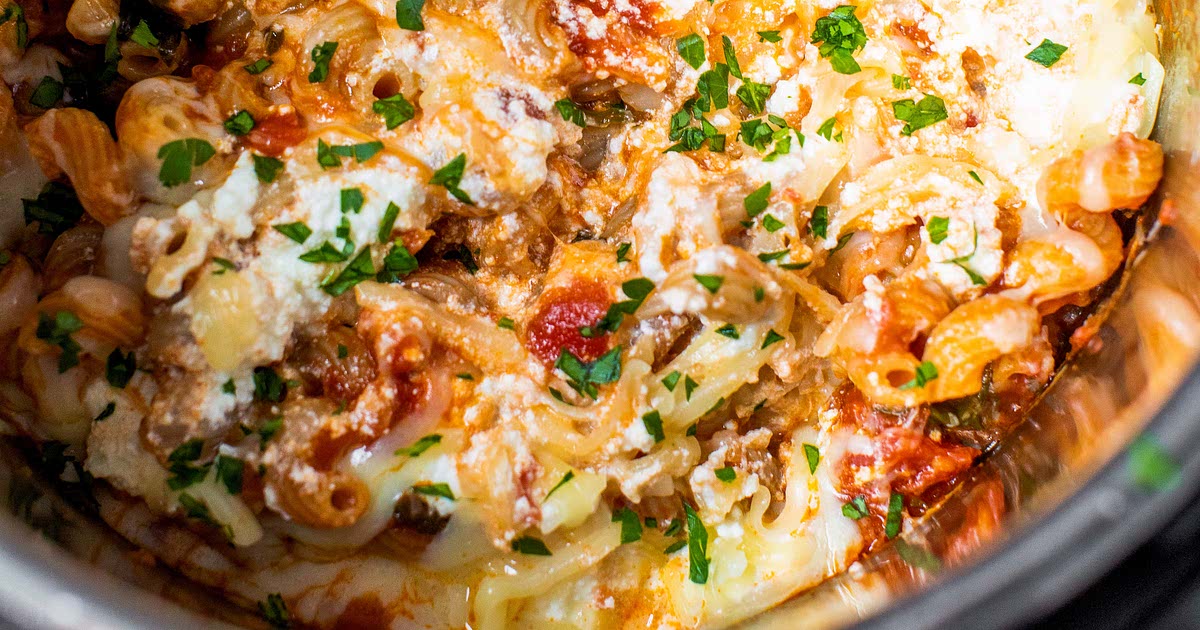 Instant Pot Baked Ziti Recipe — Samsung Food