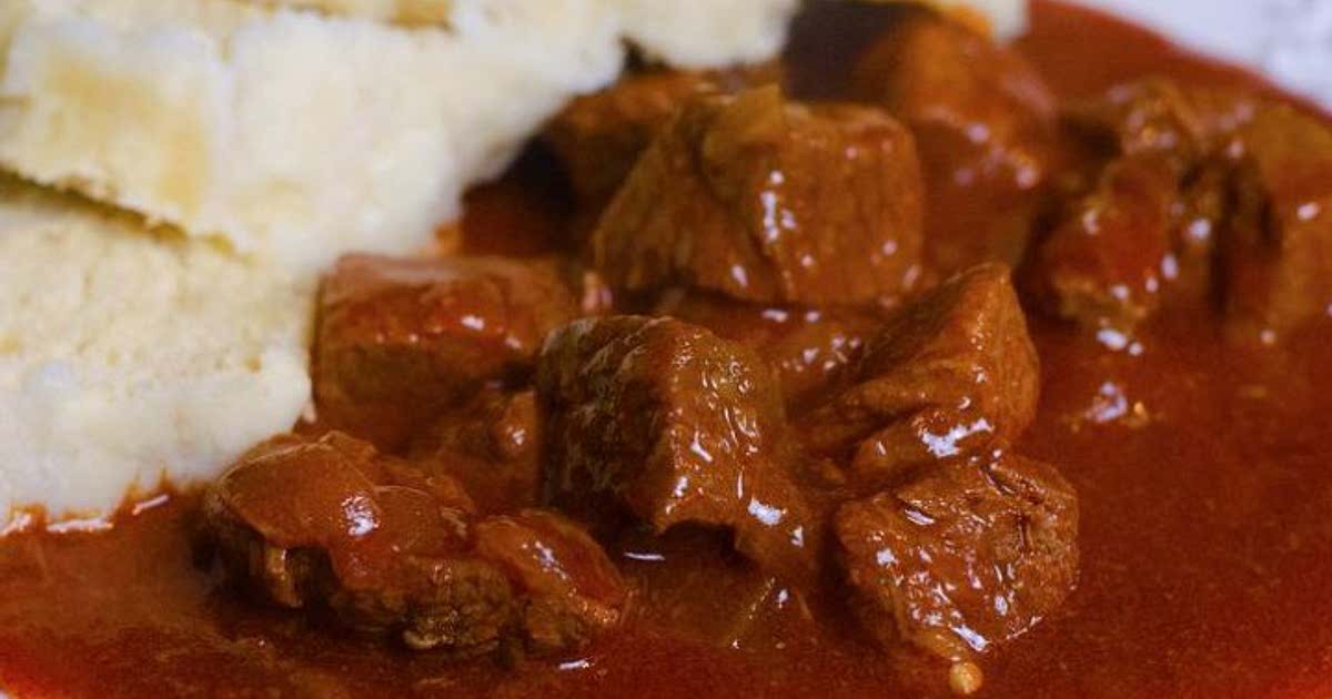 Czech goulash shop pressure cooker